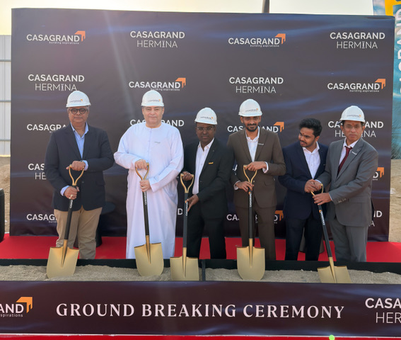 CASAGRAND HERMINA BREAKS GROUND AT DUBAI ISLANDS