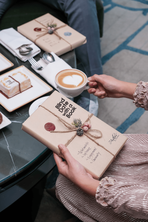 voco Bonnington Brings Blind Date with a Book, A Café Led Experience with a Surprise Read